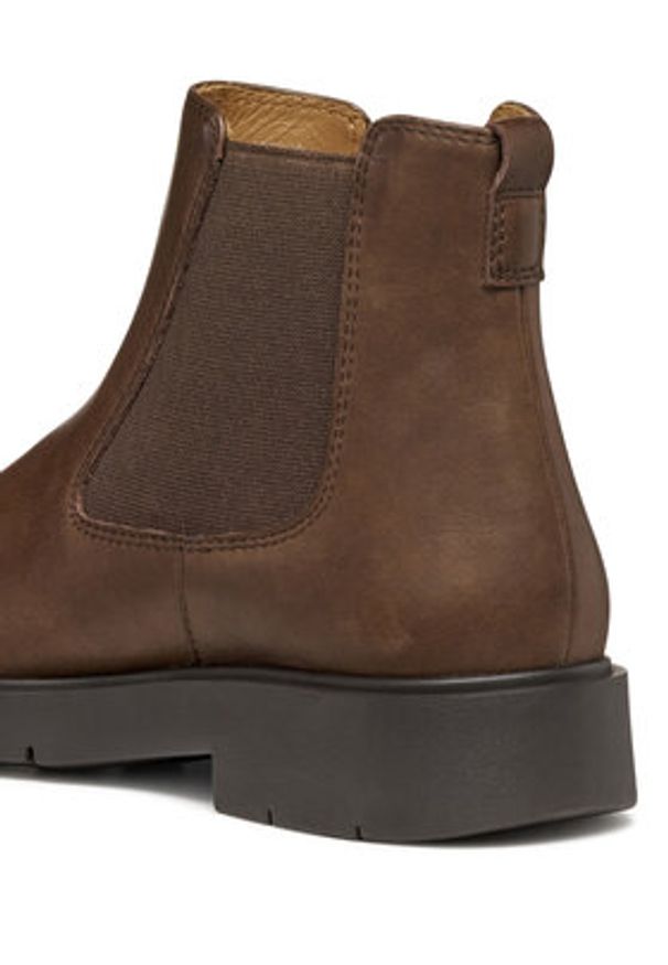 Geox Sztyblety D Spherica Ec1 D16QRC 00085 C6006 Brązowy. Kolor: brązowy. Materiał: skóra