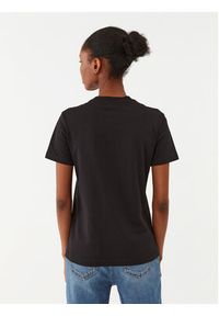 Just Cavalli T-Shirt 75PAHE00 Czarny Regular Fit. Kolor: czarny. Materiał: bawełna #5