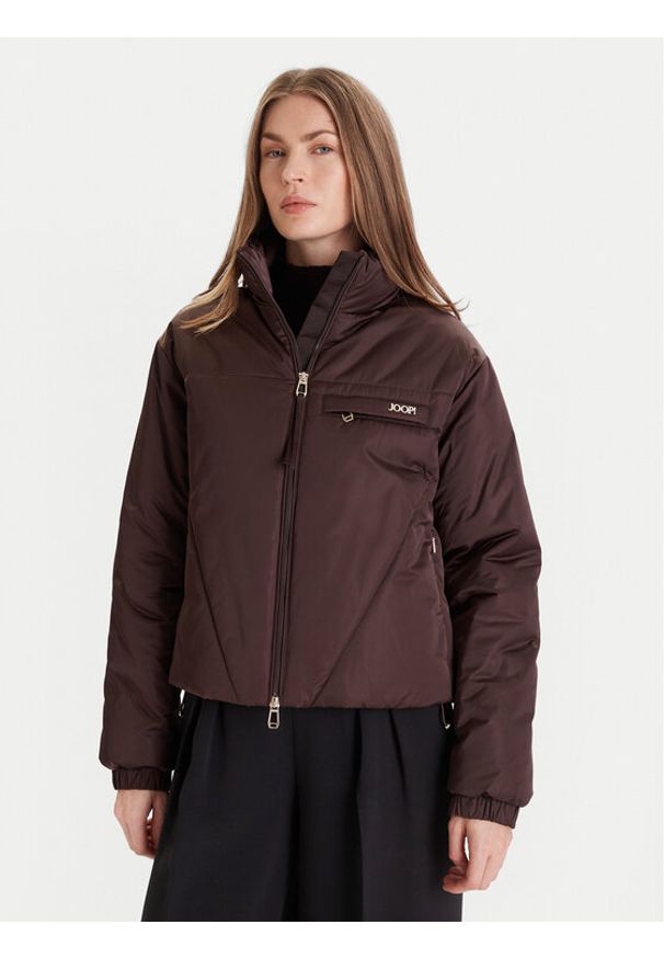 JOOP! Kurtka zimowa Oksana 30048848 Brązowy Regular Fit. Kolor: brązowy. Materiał: syntetyk. Sezon: zima