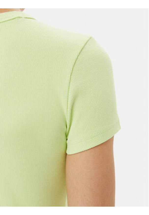 Hugo - HUGO T-Shirt Easy 50523924 Zielony Slim Fit. Kolor: zielony. Materiał: bawełna