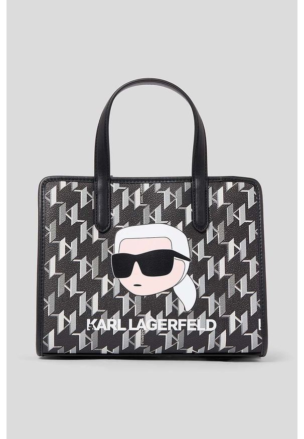 Karl Lagerfeld torebka kolor czarny. Kolor: czarny