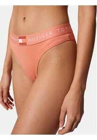 TOMMY HILFIGER - Tommy Hilfiger Stringi Heritage Tonal UW0UW06039 Pomarańczowy. Kolor: pomarańczowy. Materiał: bawełna #2