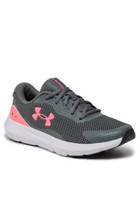 Under Armour Buty do biegania Ua Ggs Surge 3 3025013-106 Szary. Kolor: szary. Materiał: materiał, mesh #2