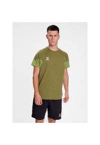 Koszulka Hummel Travel. Kolor: zielony. Sport: piłka nożna #1