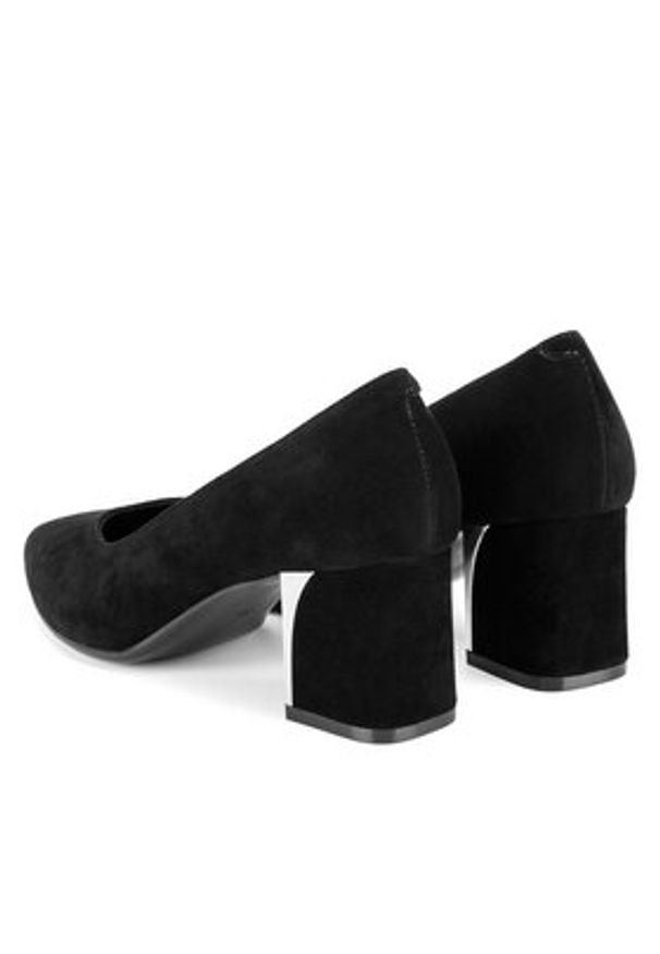 Lasocki Czółenka WYL4139-5Z Czarny. Kolor: czarny. Materiał: zamsz, skóra