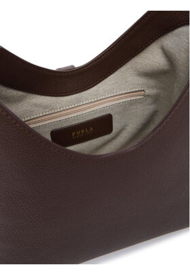 Furla Torebka Goccia S WB01979 BX3353 CN 2460S Brązowy ciemny. Kolor: brązowy. Materiał: skórzane
