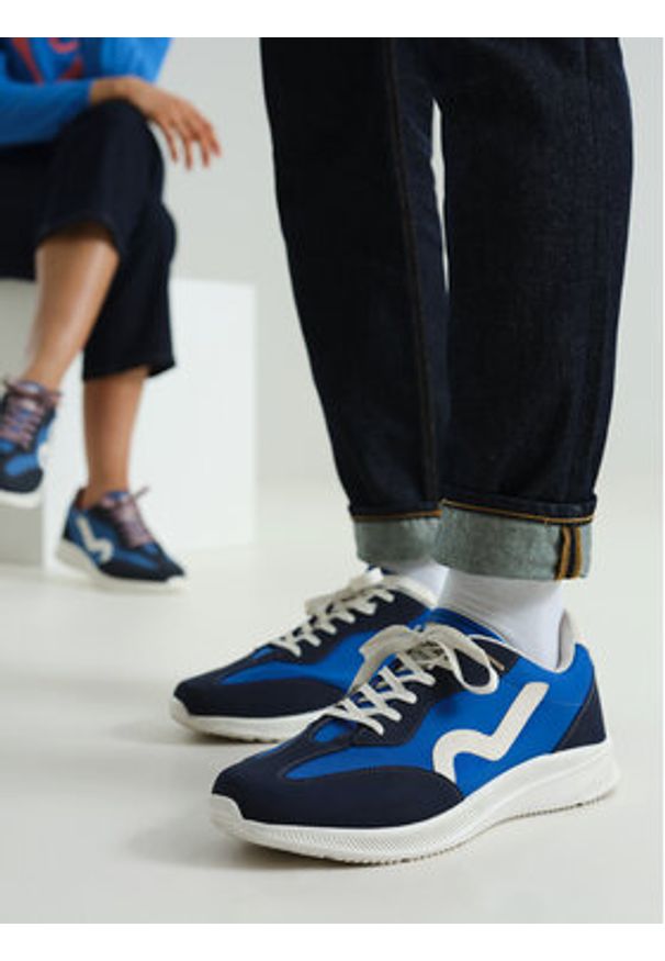 Regatta Sneakersy Marine Retro RMF825 Niebieski. Kolor: niebieski. Materiał: materiał
