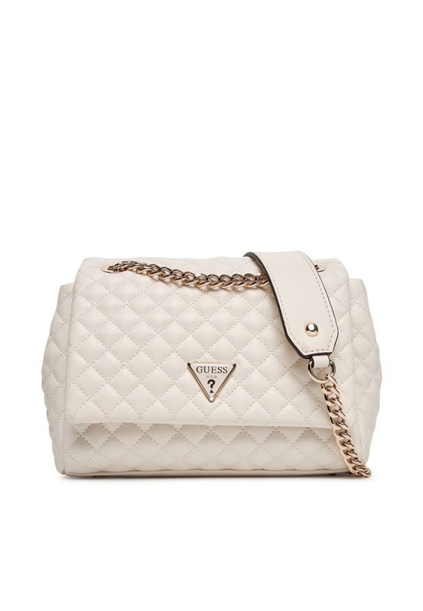 Guess Torebka Everlee HWQG86 79210 Biały. Kolor: biały. Materiał: skórzane