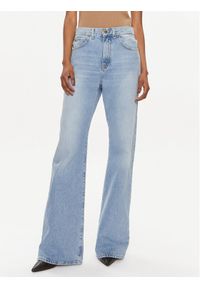 Pinko Jeansy Wanda 101733 A140 Niebieski Wide Leg. Kolor: niebieski