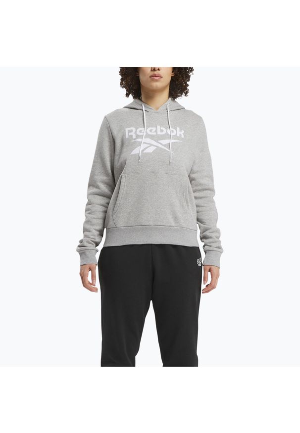 Bluza damska Reebok Identity Big Logo Fleece. Kolor: szary