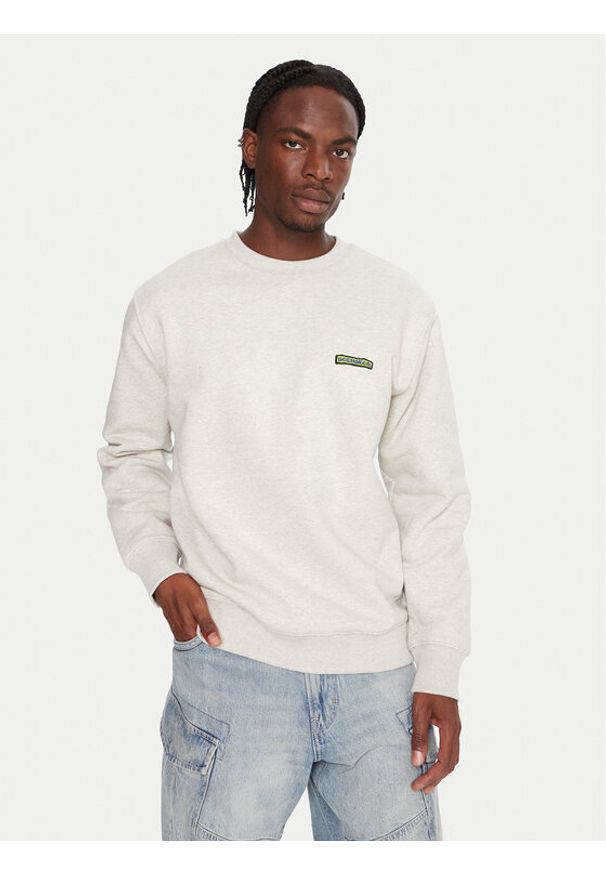 DC Shoes Bluza Patch It EDYFT03548 Szary Regular Fit. Kolor: szary. Materiał: syntetyk