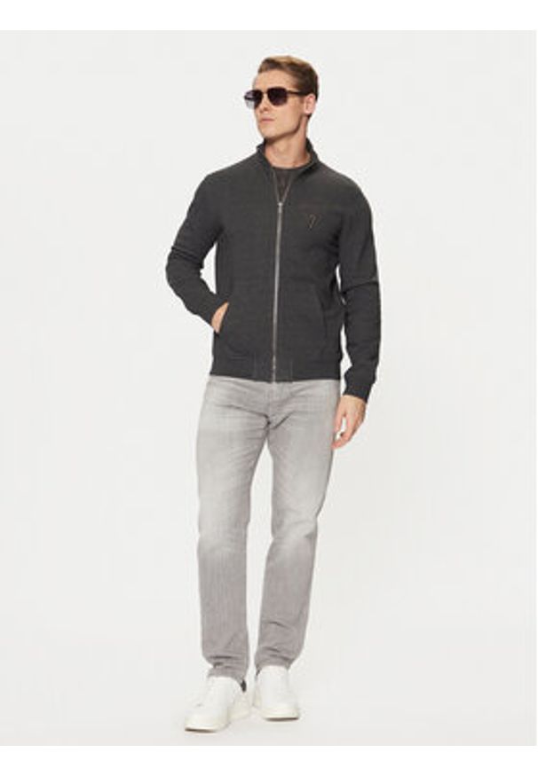 Guess Bluza M5RQ80 KCN01 Szary Regular Fit. Kolor: szary. Materiał: bawełna