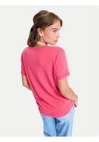 Roxy T-Shirt ERJZT06024 Żółty Regular Fit. Kolor: żółty. Materiał: bawełna #2