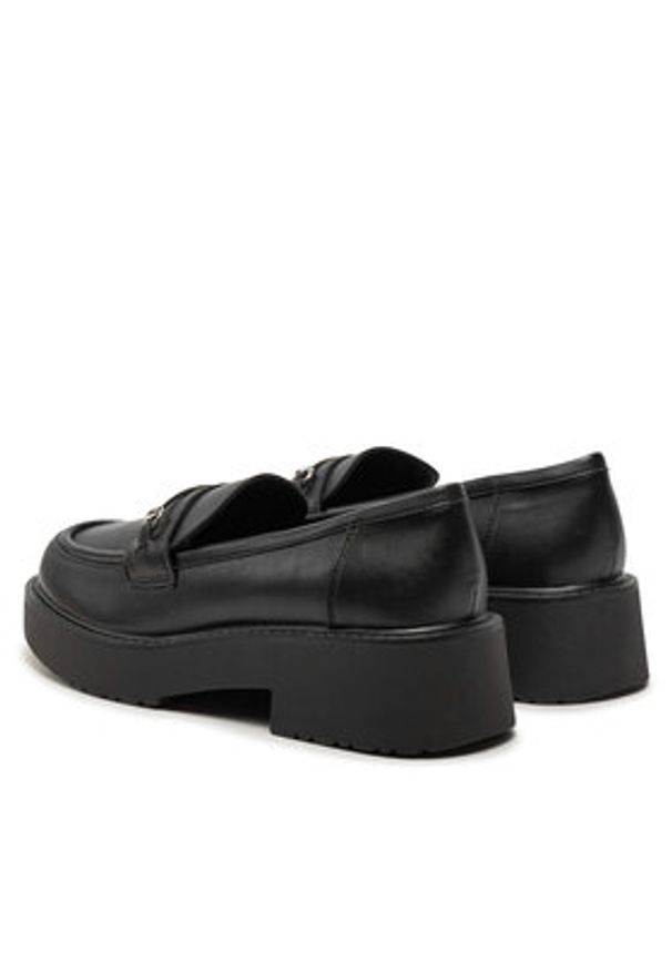 Aldo Loafersy Grundgens 13804483 Czarny. Kolor: czarny. Materiał: skóra