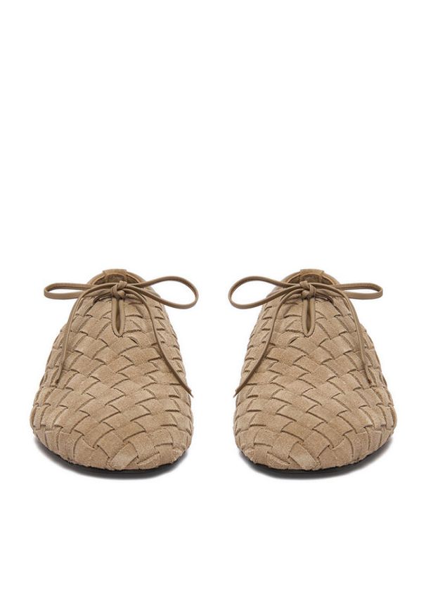 Gino Rossi - GINO ROSSI Półbuty EO-26SS02 Brązowy. Kolor: brązowy. Materiał: zamsz, skóra