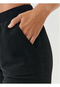 Liu Jo Sport Spodnie materiałowe TF3077 J4537 Czarny Relaxed Fit. Kolor: czarny. Materiał: materiał, wiskoza. Styl: sportowy #5