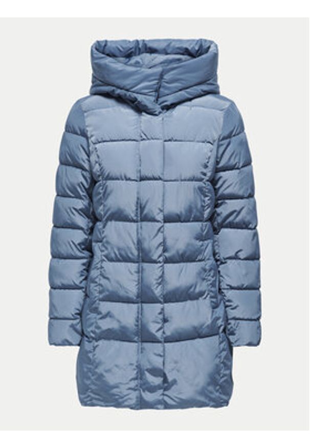 only - ONLY Kurtka zimowa Lina 15304782 Niebieski Regular Fit. Kolor: niebieski. Materiał: syntetyk. Sezon: zima