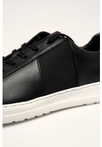 Calvin Klein - Buty skórzane. Nosek buta: okrągły. Zapięcie: sznurówki. Kolor: czarny. Materiał: skóra. Szerokość cholewki: normalna #2