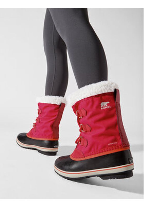 sorel - Sorel Śniegowce Yoot Pac™ Nylo NY1962 Różowy. Kolor: różowy. Materiał: materiał