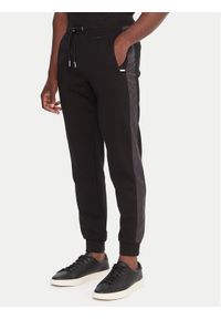 Karl Lagerfeld - KARL LAGERFELD Spodnie dresowe 705036 554910 Czarny Slim Fit. Kolor: czarny. Materiał: bawełna #1