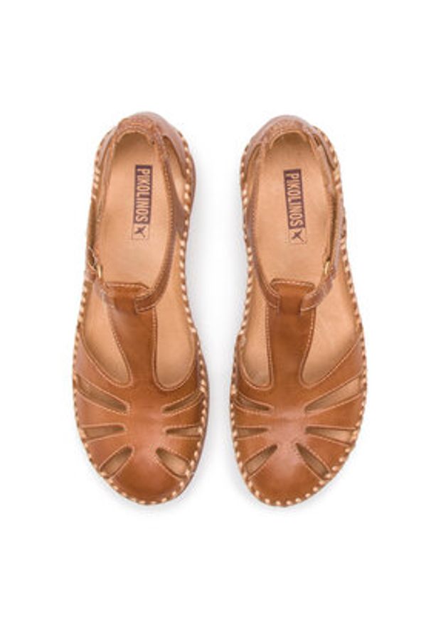 Pikolinos Sandały W8K-0802 Brązowy. Kolor: brązowy. Materiał: skóra