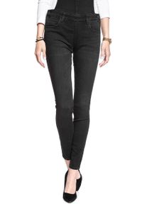 Lee - DAMSKIE OGRODNICZKI LEE SKINNY BIB CHARCOAL BLACK L39ELCLP #4