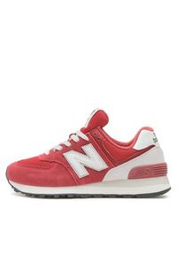 New Balance Sneakersy U574WQ2 Czerwony. Kolor: czerwony. Materiał: zamsz, skóra. Model: New Balance 574 #5