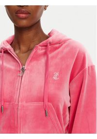 Juicy Couture Bluza Iccle JCWAS125308 Różowy Loose Fit. Kolor: różowy. Materiał: syntetyk #3