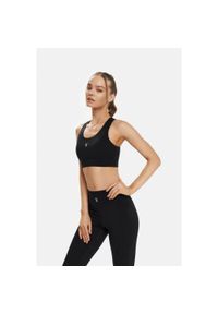Crop top power Cardio Bunny. Kolor: czarny
