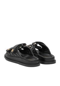 Nine West Klapki V1557-713-1 Czarny. Kolor: czarny. Materiał: skóra #5