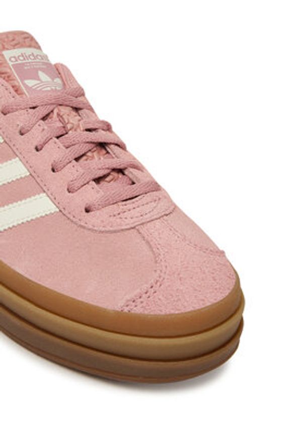 Adidas - adidas Sneakersy Gazelle Bold JS3903 Różowy. Kolor: różowy. Materiał: skóra, zamsz. Model: Adidas Gazelle