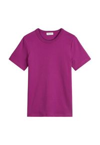 Marc O'Polo T-Shirt 506 2039 51123 Fioletowy Relaxed Fit. Typ kołnierza: polo. Kolor: fioletowy. Materiał: bawełna #2