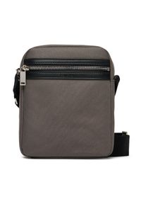 Calvin Klein Saszetka Contrast Reporter LV04D3175G Szary. Kolor: szary. Materiał: materiał