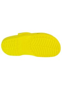 Klapki Crocs Classic U 10001-76M żółte. Kolor: żółty. Materiał: materiał. Styl: klasyczny #5