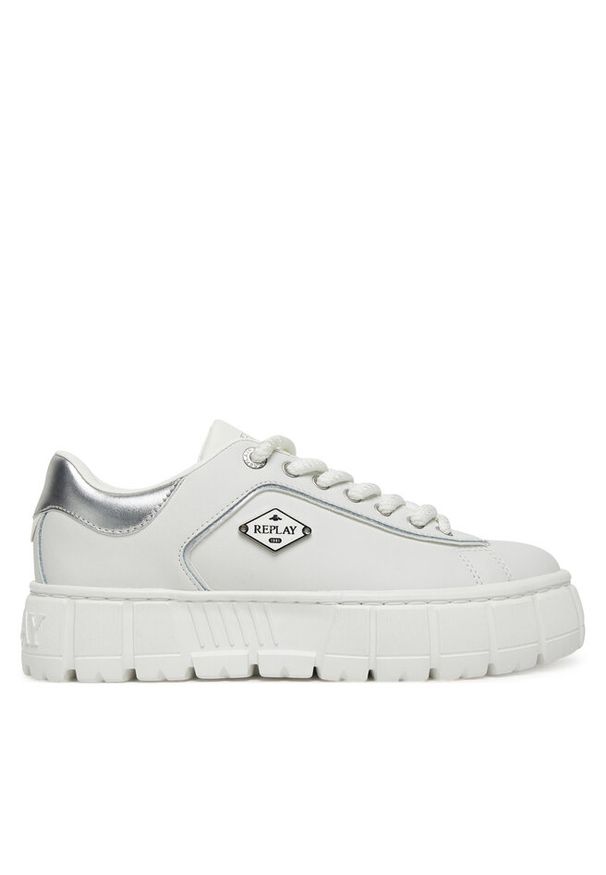 Replay - Sneakersy REPLAY. Kolor: biały
