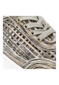 Półbuty damskie Artiker, cholewka ze skóry naturalnej ażurowa struktura wzorzyste wykończenie sznurowany fason, szare, 58C0525. Zapięcie: sznurówki. Kolor: szary. Materiał: skóra. Szerokość cholewki: normalna. Wzór: ażurowy #3