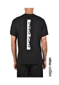 Xagon Man T-Shirt | A20082J30064 | Mężczyzna | Czarny. Okazja: na co dzień. Kolor: czarny. Materiał: bawełna. Wzór: nadruk. Styl: casual #3