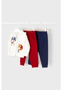 Mayoral dres dziecięcy kolor czerwony. Kolor: czerwony. Materiał: dresówka #1