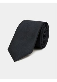 Hugo Krawat 50468199 Czarny. Kolor: czarny. Materiał: jedwab