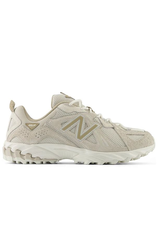 Buty New Balance ML610TML - beżowe. Kolor: beżowy. Materiał: materiał, guma, syntetyk. Szerokość cholewki: normalna. Sezon: lato