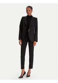 Rinascimento Chinosy CFC0126226003 Czarny Slim Fit. Kolor: czarny. Materiał: syntetyk