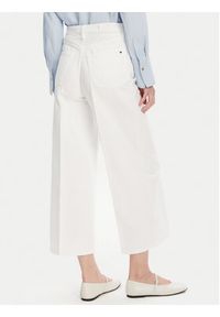TOMMY HILFIGER - Tommy Hilfiger Jeansy WW0WW44363 Biały Wide Leg. Kolor: biały #3