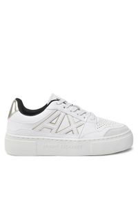 Armani Exchange Sneakersy XDX147 XV830 T782 Biały. Kolor: biały. Materiał: skóra #1