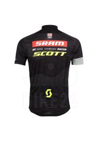 Koszulka męska rowerowa Odlo Scott 430002. Materiał: materiał, poliester. Długość rękawa: krótki rękaw. Długość: krótkie #3