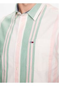 Tommy Jeans Koszula Bold DM0DM15931 Kolorowy Classic Fit. Materiał: bawełna. Wzór: kolorowy