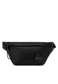 Karl Lagerfeld - KARL LAGERFELD Saszetka nerka A2M30221 Czarny. Kolor: czarny. Materiał: materiał