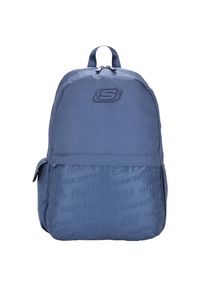 skechers - Plecak unisex Skechers Santa Clara Backpack pojemność 20 L. Kolor: niebieski