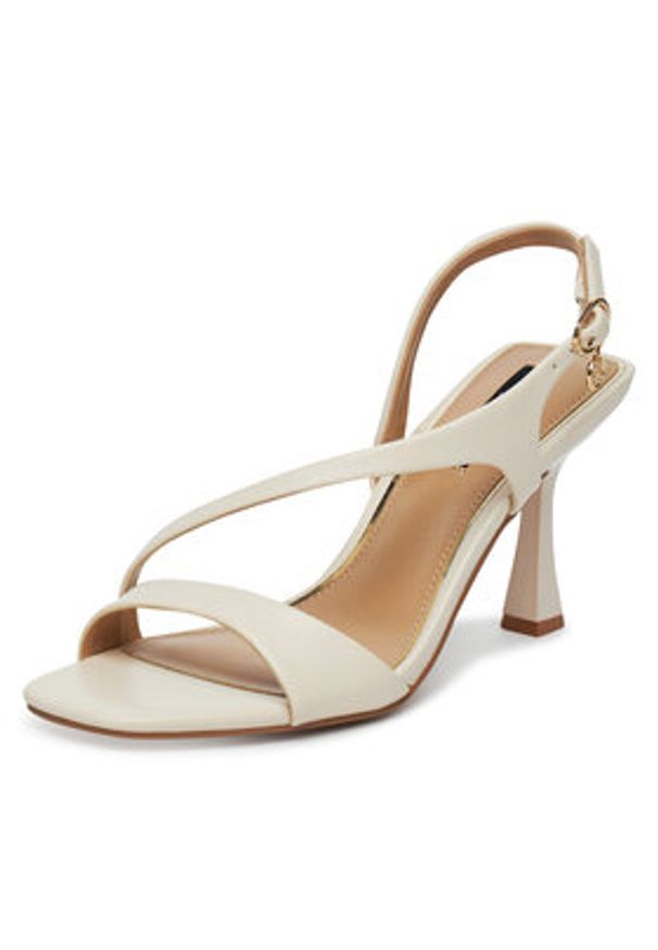Nine West Sandały SXH1374-20 Beżowy. Kolor: beżowy. Materiał: materiał