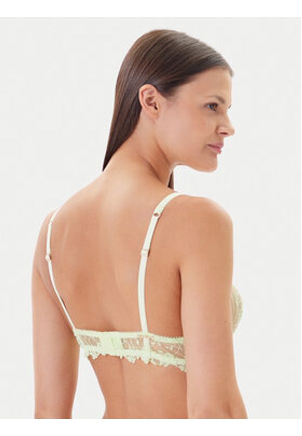 Guess Biustonosz z fiszbiną O5GC15 KCQC0 Zielony. Kolor: zielony. Materiał: syntetyk