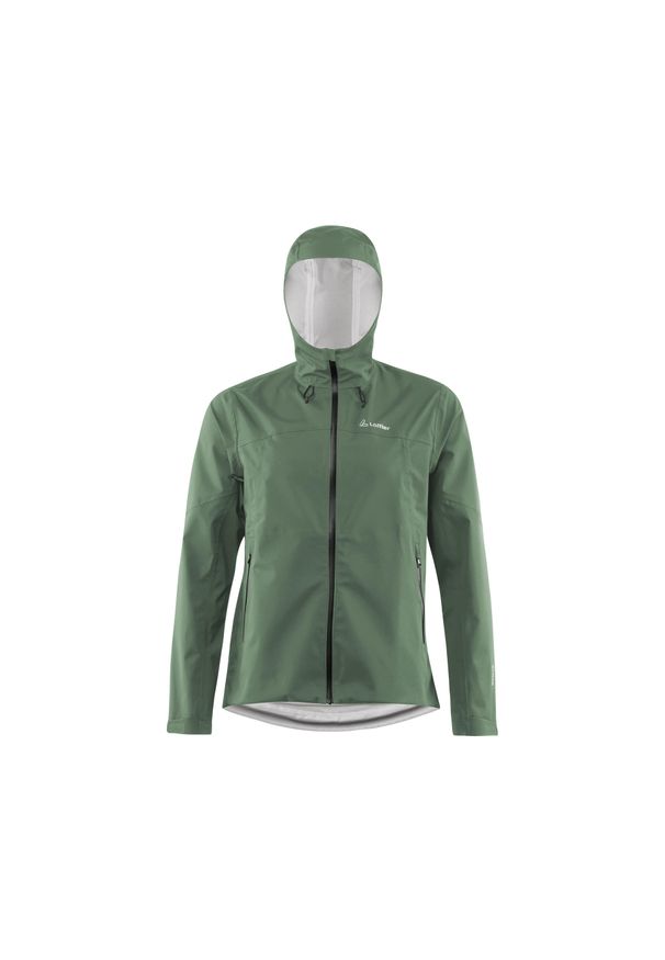 LOFFLER - Kurtka wodoodporna Löffler CF WPM. Kolor: zielony. Sport: kolarstwo